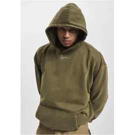 Karl Kani Hoodie Schwarz/Olive XS