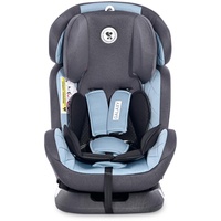 Lorelli Auto Kindersitz Galaxy, mitwachsender Autositz - Gruppe 0+/1/2/3 (0-36 kg), Babysitz, einstellbare Kopfstütze in 9 Positionen, 5-Punkt-Sicherheitsgurt, hellblau