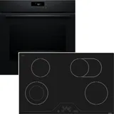Bosch Backofen-Set Pyrolyse 3D Heissluft Glaskeramik