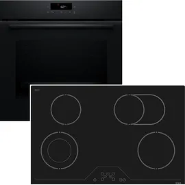 Bosch Backofen-Set Pyrolyse 3D Heissluft Glaskeramik