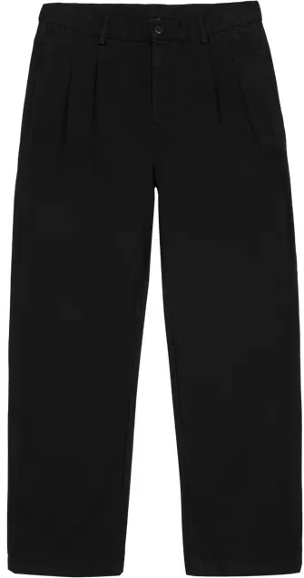 Stan Ray Pleated Chino Hose Schwarz FBT