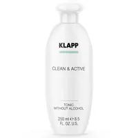 Klapp Cosmetics Clean & Active Tonic ohne alkohol 250 ml