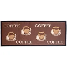 Andiamo Coffee Küchenläufer 67 x 180 cm Braun