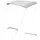 Vevor Sonnenschutz Bimini Top Ersatzbezug 271 x 244 bis 262 cm 600D Marine Gewebe Silber
