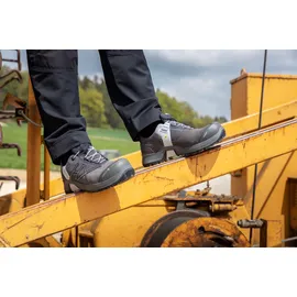 Haix Halbschuhe CONNEXIS Safety+ GTX low in silber in silber | Gr.: 12