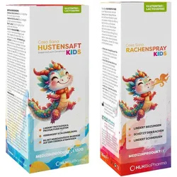 Casa Sana Hustensaft Kids 200ml+Casa Sana Rachenspray Kids 30ml