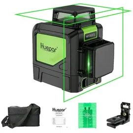 HUEPAR 902CG 2D Kreuzlinienlaser Set selbstnivellierend IP54