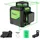 HUEPAR 902CG 2D Kreuzlinienlaser Set selbstnivellierend IP54