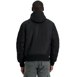 Alpha Industries Ma-1 D-tec Se Jacke - Black / Orange - 3XL