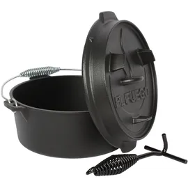 El Fuego Dutch Oven 3,5 l Gusseisen schwarz