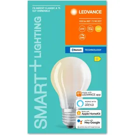 LEDVANCE SMART+ Classic A LED Lampe dimmbar (ex 75W) 7,5W / 2700K Warmweiß E27