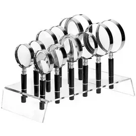 kompatible Ware WESTCOTT Lupe schwarz 3-fach, Ø 75 mm