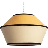 LEDKIA - Pendelleuchte Aus Samt Trompa Orange