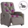 vidaXL Massagesessel Elektrisch 86,5 x 93,5 x 0 cm Taupe mit Vibrationsmassage