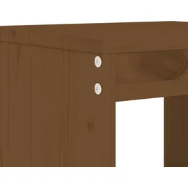 vidaXL Garten-Essgruppe 5-tlg. Honigbraun