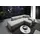Atlantic Home Collection Hocker Leonardo Strukturstoff 63 x 70 x 240 cm Grau