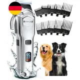 Oneisall Leise Hundeschermaschine Dichtes Fell, IPX7 Wasserdichtes Schermaschine