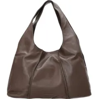 LES VISIONNAIRES Paz Essential Silky Schultertasche 46 cm Chocolate