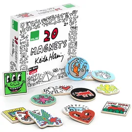 Vilac Keith Haring Magnet-Set – Limitierte Edition – 9226, Mehrfarbig, klein