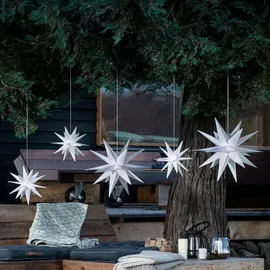 Sterntaler Sternenkette 18 Zacken Rot