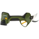 ALPEN Wildhorn 32 Akku-Astschere - elektrische Gartenschere Ø 32 mm, FELCO HSS-Klinge, LCD-Display, 1 Akkus, Profi-Set mit Zubehörkoffer, Schweizer Qualität für präzise Schnitte