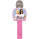 Lexibook Barbie, Bluetooth-Mikrofon mit Stimmwechselfunktion, Telefonhalter, Rosa, - Rosa