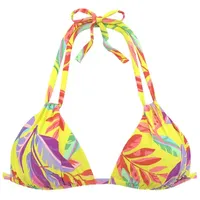 s.Oliver Bikini-Top Damen Gelb/Mehrfarbig 42 Cup C/D