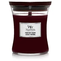 Woodwick Phantom Cherry Duftkerze 275 g rot