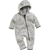 Playshoes Strickfleece-Overall Fleece grau 86