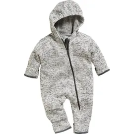 Playshoes Strickfleece-Overall Fleece grau 86