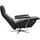 sit&more TV-Sessel Vario Comfort Polyester 70 x 124 x 85 cm Grau mit Kopfteilverstellung & 360° Drehfunktion