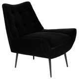 Dutchbone »Glodis« Lounge-Sessel schwarz