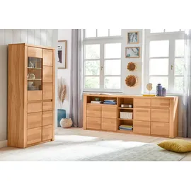 OTTO home Vitrine Burani 90 x 35 x 170 cm Beige