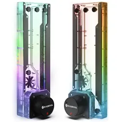 RAIJINTEK ACHERON 360 D5 EVO RBW Distro Plate - Acryl, D-RGB, Pumpe und Reservoi
