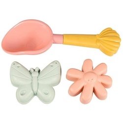 Sandkasten-Spielzeug 3-teilig, Flowers & Butterflies | Little Dutch