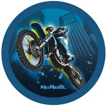 McNeill McAddys zu Schulranzen Fahrzeuge: Motocross blau