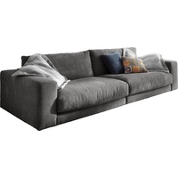 INOSIGN Big-Sofa Enisa, Kuschelig, gemütlich, weich, in 5 Farben, mit Zierkissen grau