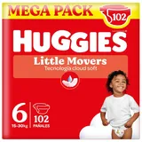Huggies Little Movers, Größe 6, 102 St. (3 x 42), Monatsbox