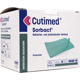 BSN Medical Cutimed Sorbact Kompressen 7x9 cm