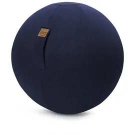 Sitting Ball Felt Dunkelblau 65 cm