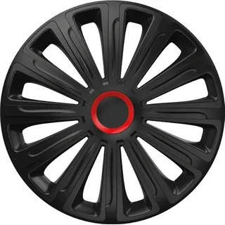 ZentimeX Z778241 Radkappen Radzierblenden universal 16 Zoll Black