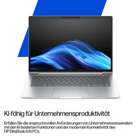 HP EliteBook 6 G1i 16" Ultra 7 255U 32 GB RAM 1 TB SSD Intel Graphics Win11 Pro Silber 