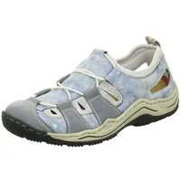 Rieker L0561 Damen Slip-Ons Blau 41