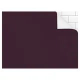 Bilderdepot24 Badrückwand violett fugenlose Wandverkleidung Bad Unifarben, (Hartfolie matt » Selbstklebend SMART 0,35 mm), wasserfestes Wandpaneel Aubergine lila 50 cm x 90 cm