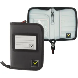 tee-uu DRIVE Organizer DIN A6 (rot und Schwarz