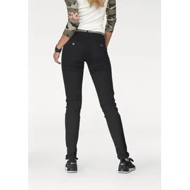 KangaROOS Chinohose gerade schwarz 36
