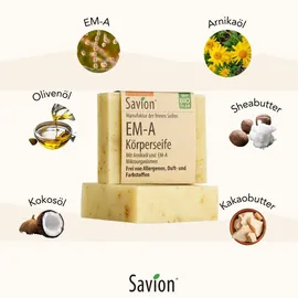 Savion Körperseife, - EM-A 80g