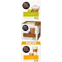 Nescafé Dolce Gusto Cream Set: Latte Macchiato, Cappuccino, Au Lait 3er Set