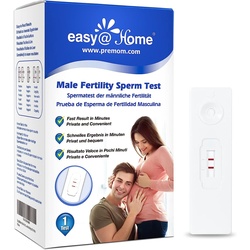 Fruchtbarkeitstest Sperma Test für Männer Easy@Home 1 x Spermientest Zeugungsfähigkeit Schnelltest St