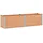 vidaXL Hochbeet 200 x 50 x 54 cm Braun